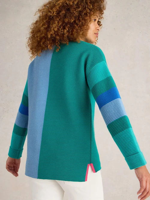 PULL À COL HAUT JANA - Teal Mlt - 52 Image 4