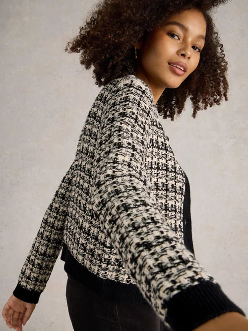 CARDIGAN KELLY - Blk Mlt - 52 Image 1