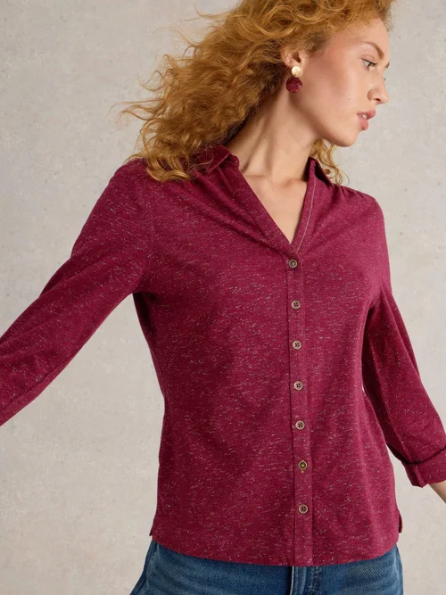 CHEMISE ANNIE SPARKLE - Dk Plum - 52 Image 3