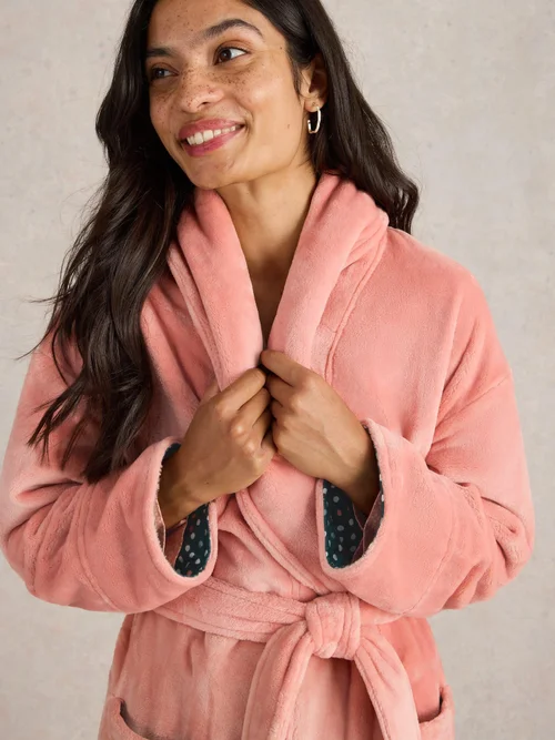 Robe de chambre confortable Clover - Mid Pink - XXXL Image 3