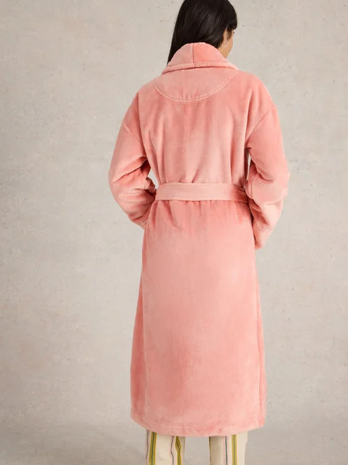 Robe de chambre confortable Clover - Mid Pink - XXXL Image 4