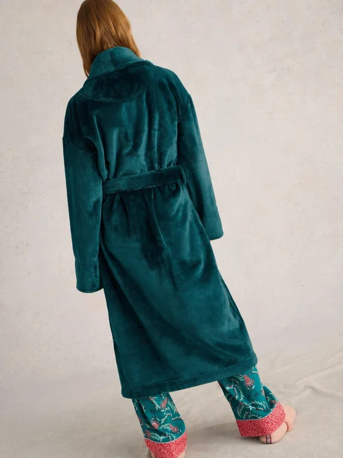 Robe de chambre confortable Clover - Mid Teal - XXXL Image 4
