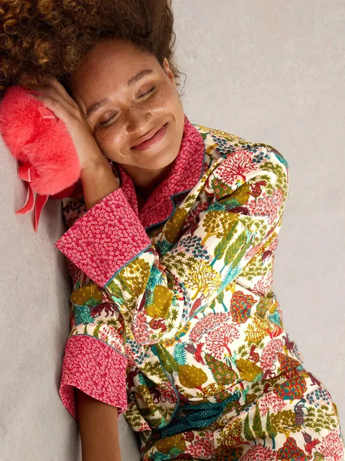 Chemise de pyjama Nina en coton biologique - Nat Pr - S Image 1