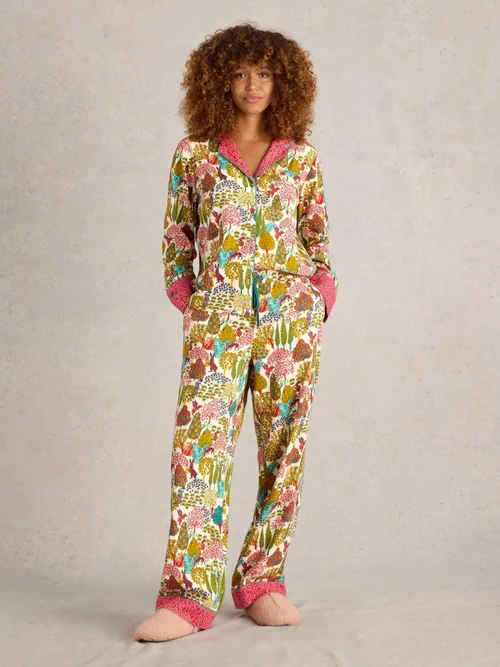 Chemise de pyjama Nina en coton biologique - Nat Pr - S Image 2