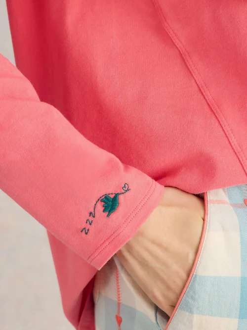 Haut pyjama en jersey Eva - Brt Pink - XL Image 3