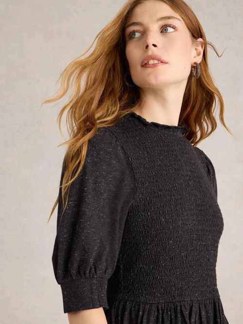 Robe en jersey Molly Sparkle - Charc Grey - 42/R Image 3