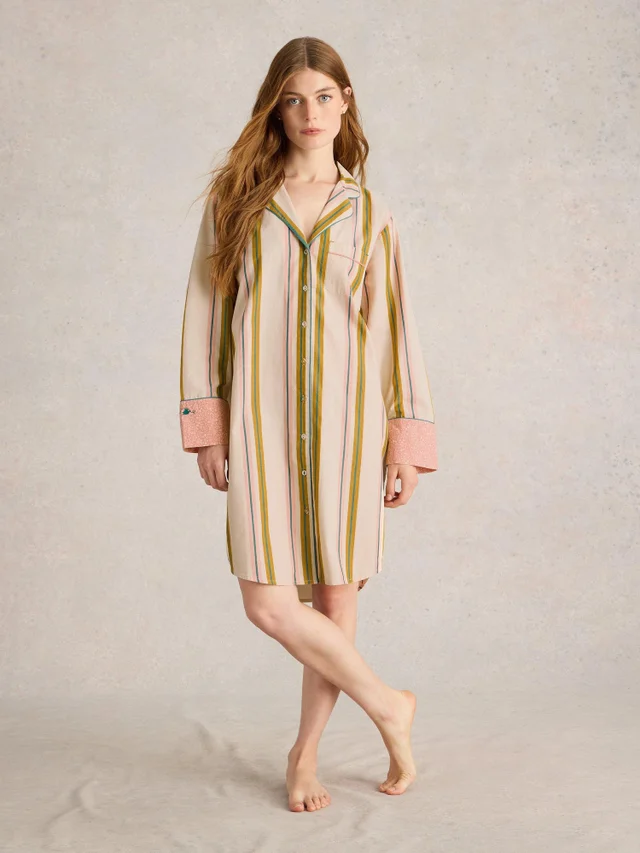 Nuisette Nina à rayures bio