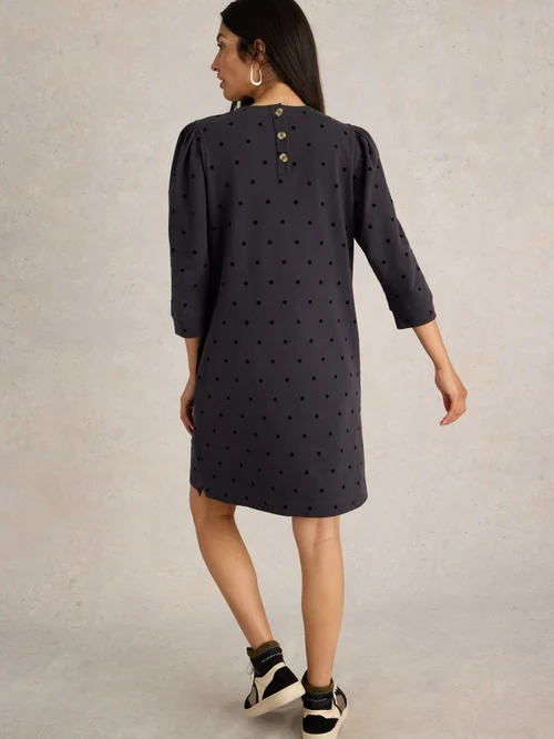 Robe en jersey floqué Amy - Grey Mlt - 52 Image 4