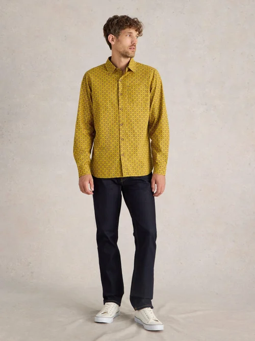 Chemise imprimée carreaux - Yellow Mlt - S Image 2