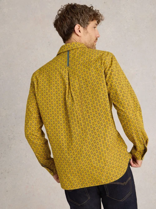 Chemise imprimée carreaux - Yellow Mlt - S Image 4