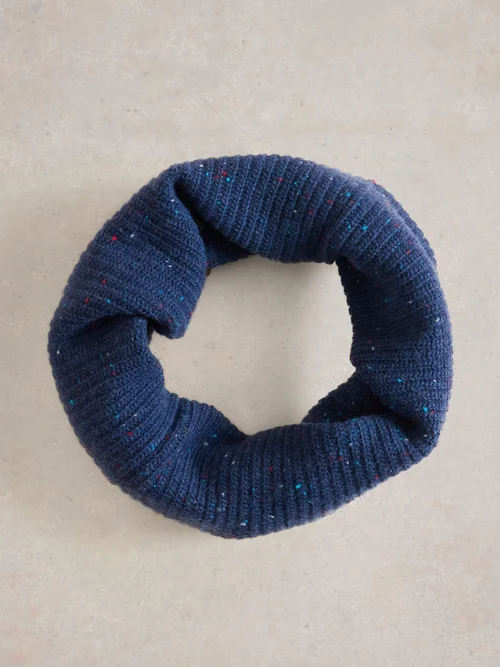 Snood tricoté Albie à blocs de couleur Image 2