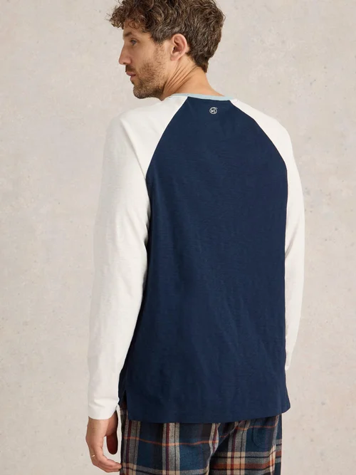 Haut raglan Robbie - Navy Multi - XXXL Image 4