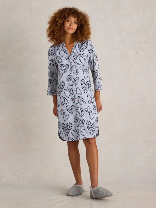 Nuisette en jersey Annie - Grey Pr - XXXL Image 2