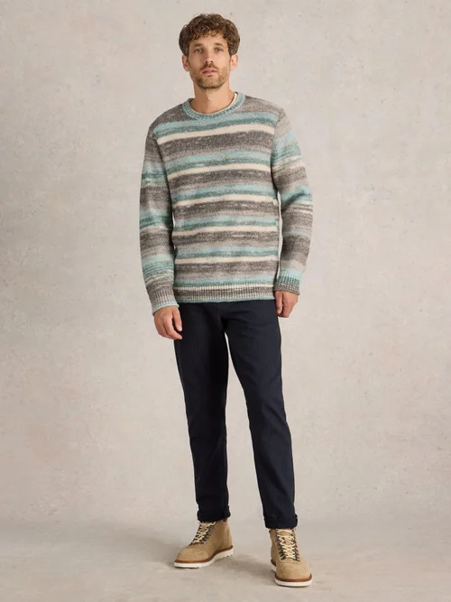 Pull en maille Spacedye - Blue Mlt - XXXL Image 2