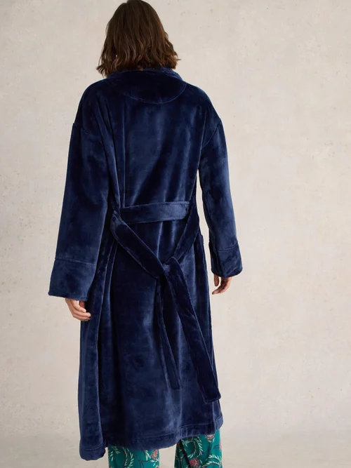 Robe de chambre confortable Clover - Dark Navy - XL Image 4