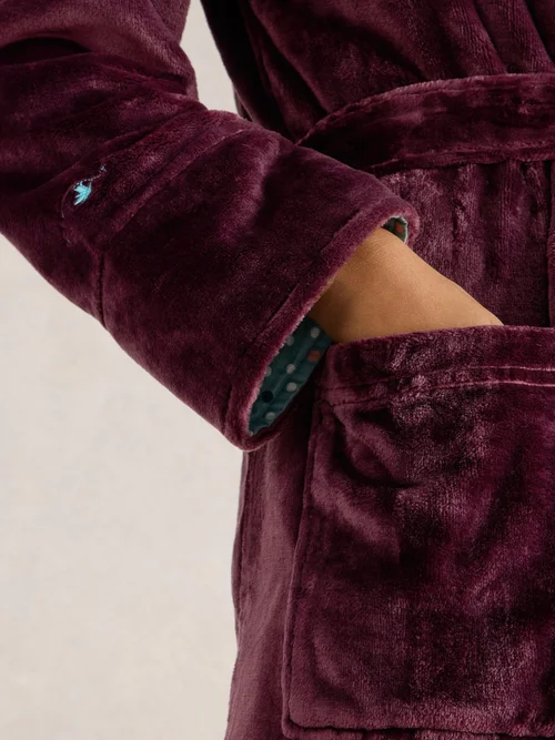 Robe de chambre confortable Clover - Dk Purple - XXXL Image 3