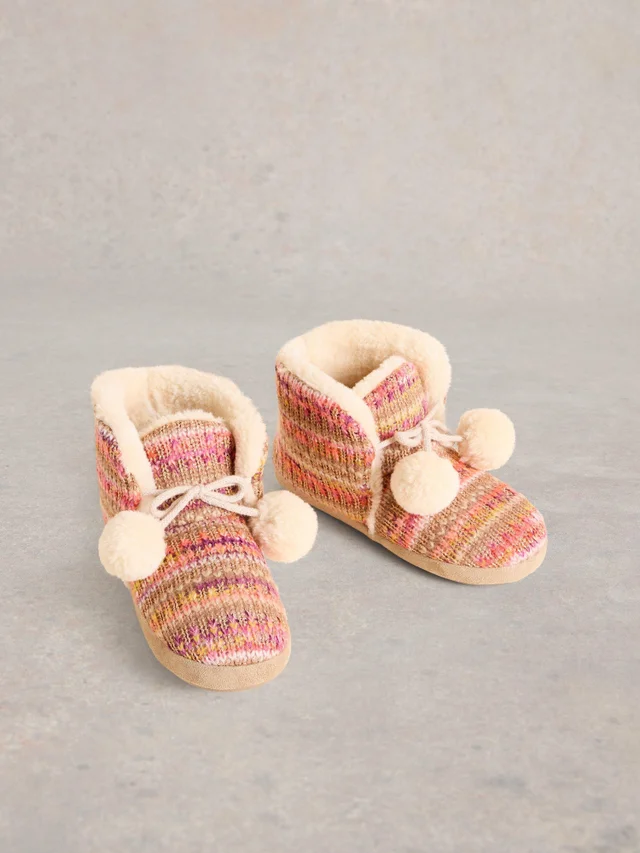 Chaussons Bottines En Tricot