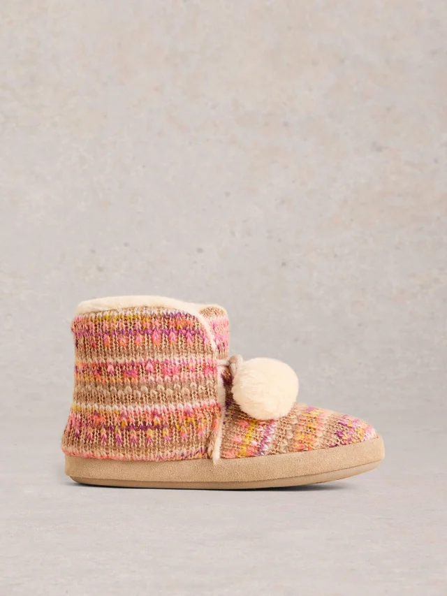 Chaussons Bottines En Tricot