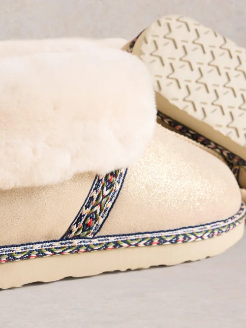 Bottines en daim et peau de mouton - Gld Tn Met - S Image 3