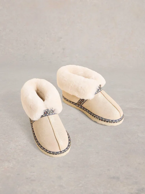 Bottines en daim et peau de mouton - Gld Tn Met - S Image 2