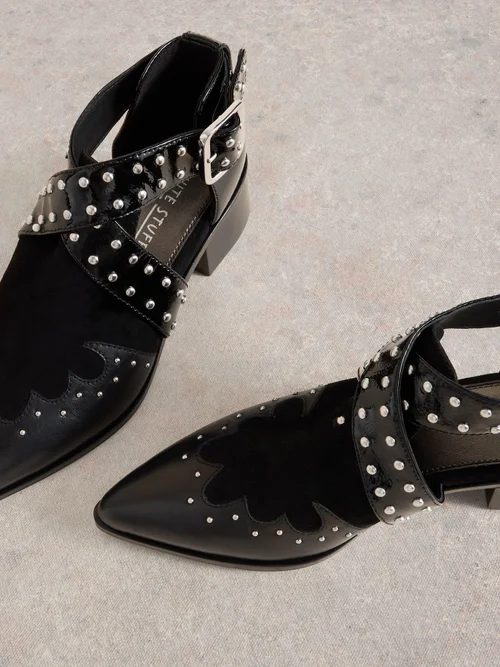 Bottines à clous - Pure Blk - 40 Image 4