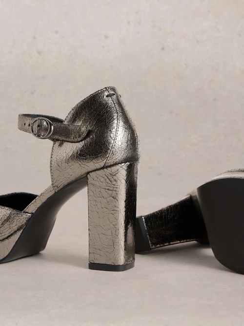 Chaussures à plateforme Priscilla - Pewter Met - 41 Image 4