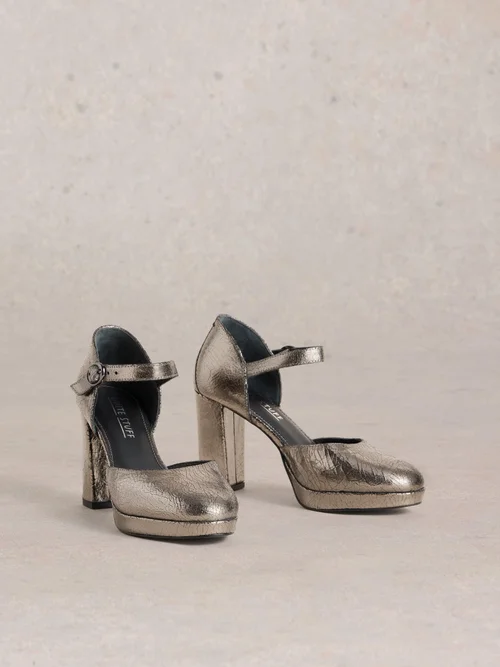 Chaussures à plateforme Priscilla - Pewter Met - 41 Image 3
