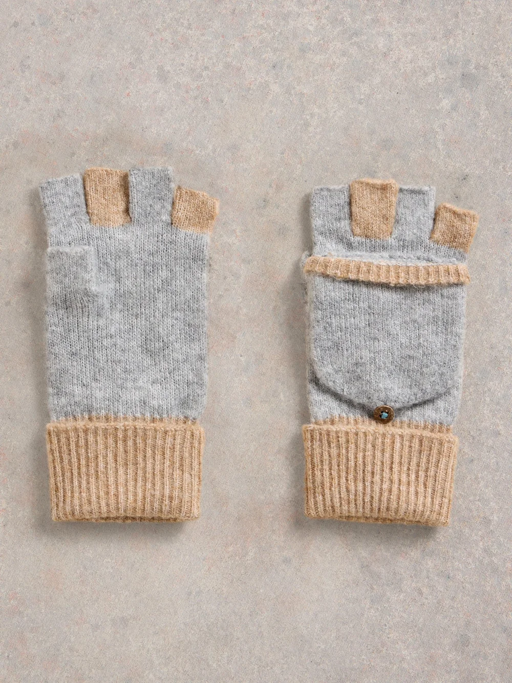 Mitaines tricotées Poppy Image 1