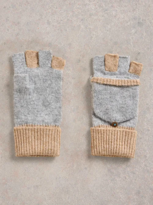 Mitaines tricotées Poppy Image 1