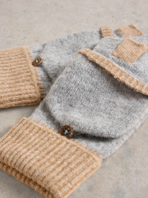 Mitaines tricotées Poppy Image 2