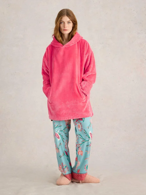 Sweat à capuche douillet Clover - Brt Pink - M Image 2