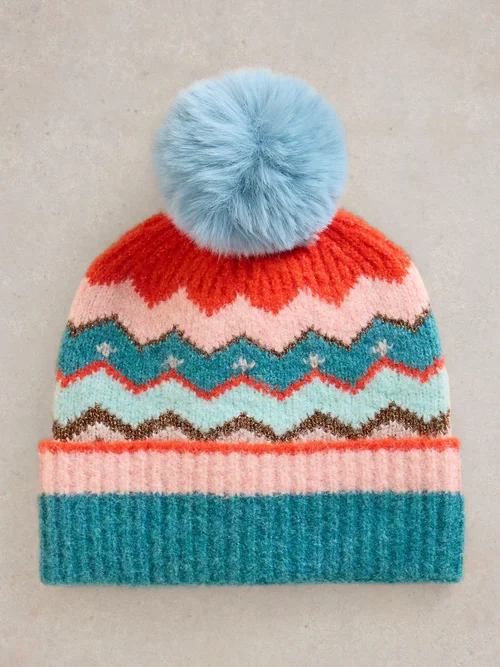 Bonnet Zig Zag Fairisle Image 2
