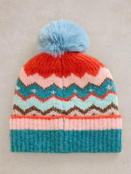 Bonnet Zig Zag Fairisle Image 3