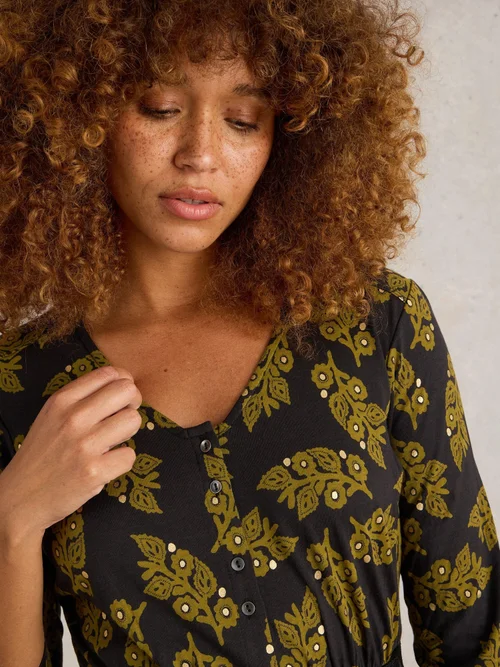 Robe en jersey Mia - Blk Mlt - 52/R Image 3