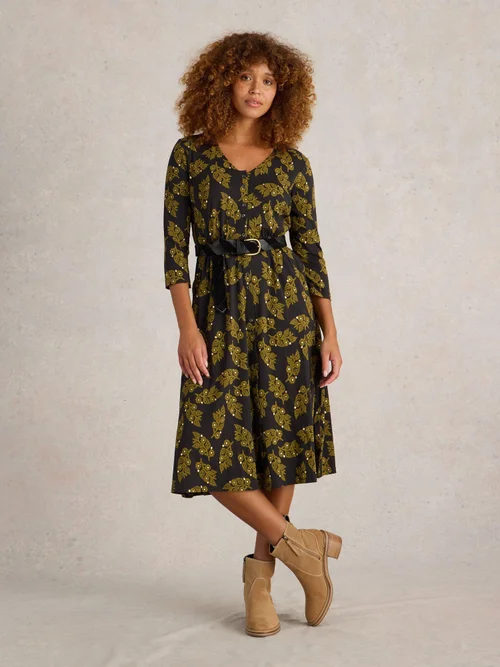 Robe en jersey Mia - Blk Mlt - 52/R Image 2