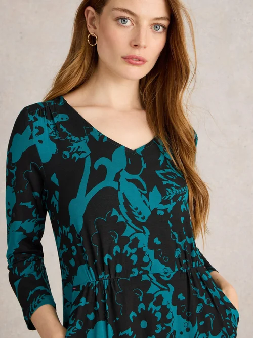 Robe en jersey Tallie - Blk Pr - 52/R Image 3