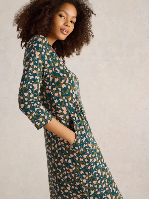 Robe en jersey Tallie - Green Pr - 52/R Image 3