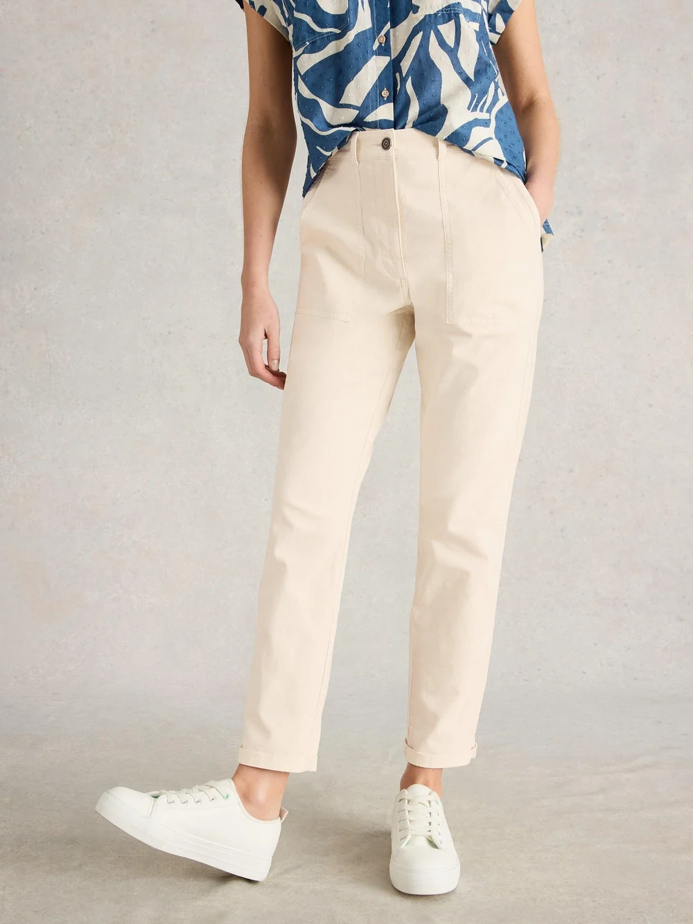 Chinohose Twister - Nat White - 48/R Image 1