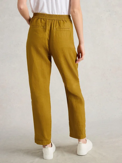 Pantalon En Lin Rowena - Mid Chart - 52/R Image 4