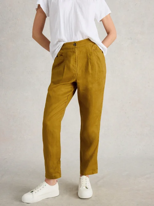 Pantalon En Lin Rowena - Mid Chart - 52/R Image 3