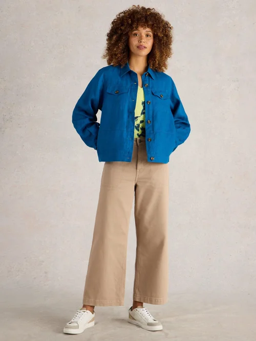 Veste en lin Camille - Brt Blue - 52 Image 2