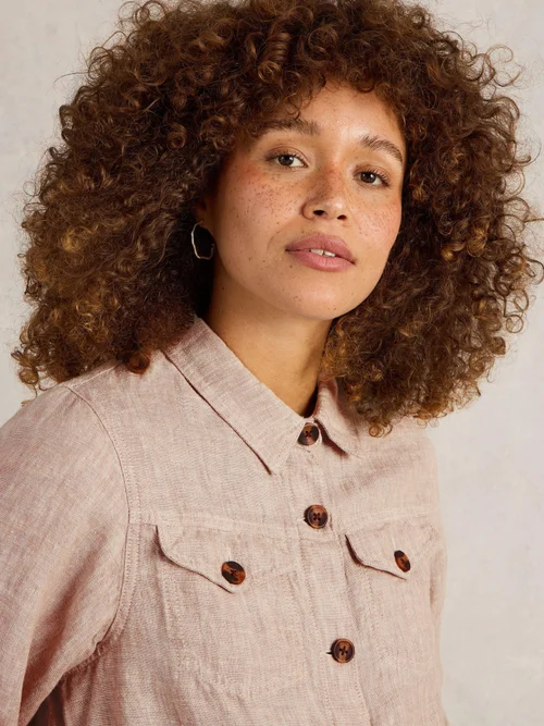 Veste en lin Camille - Lgt Nat - 52 Image 3