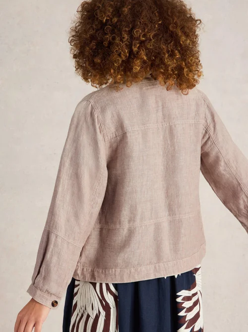 Veste en lin Camille - Lgt Nat - 52 Image 4