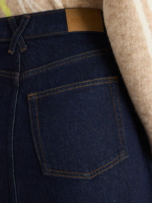 Jupe midi en denim Allie - Dk Denim - 36/R Image 3