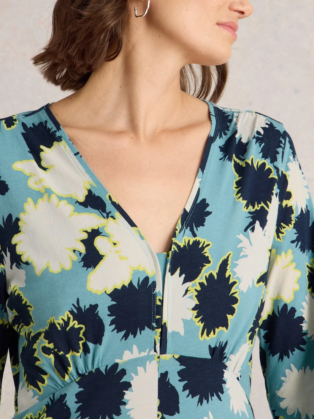 Robe en jersey Megan - Blue Pr - 52/R Image 1