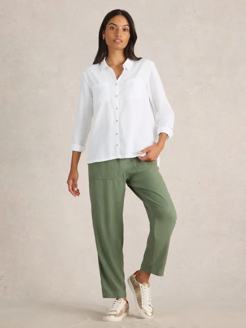 Chemise Sophie En Coton Biologique - Pale Ivory - 50 Image 2