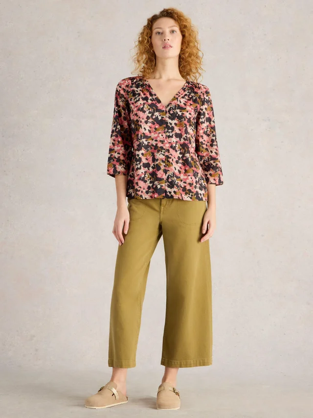 Top en coton biologique Rae