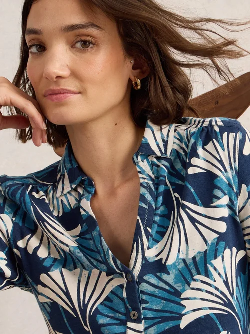 Chemise en jersey Annie - Blue Pr - 52 Image 3