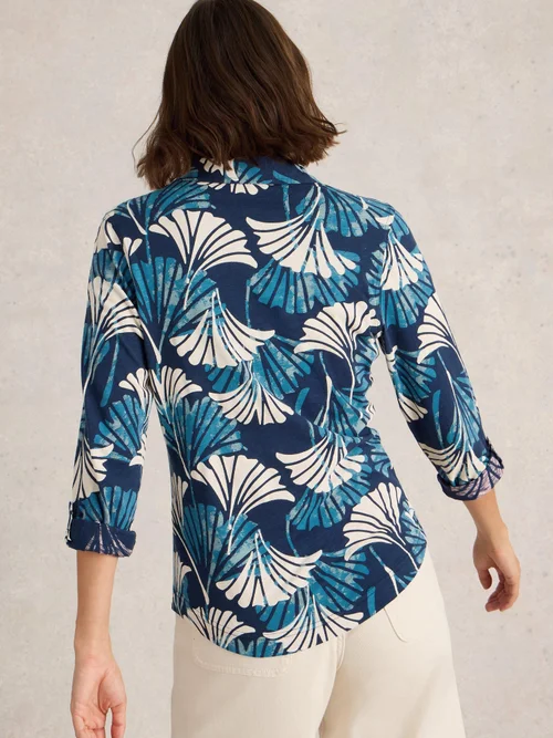 Chemise en jersey Annie - Blue Pr - 52 Image 4