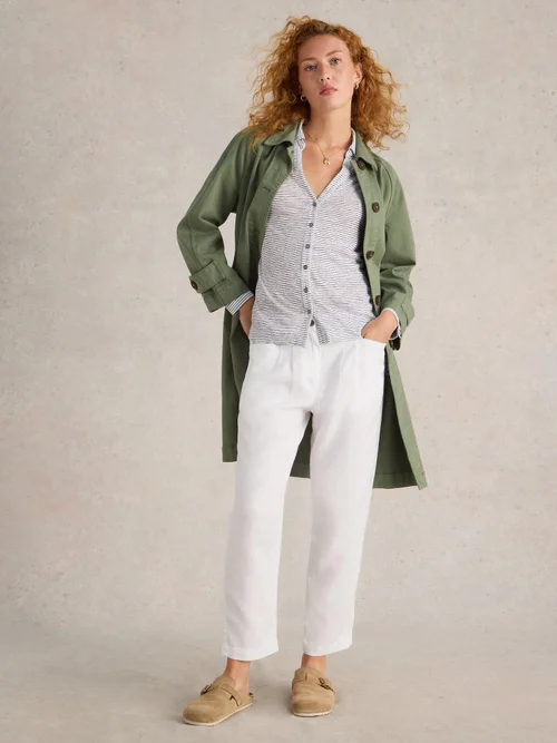 CHEMISE EN LIN CHARLIE - White Mlt - 48 Image 2